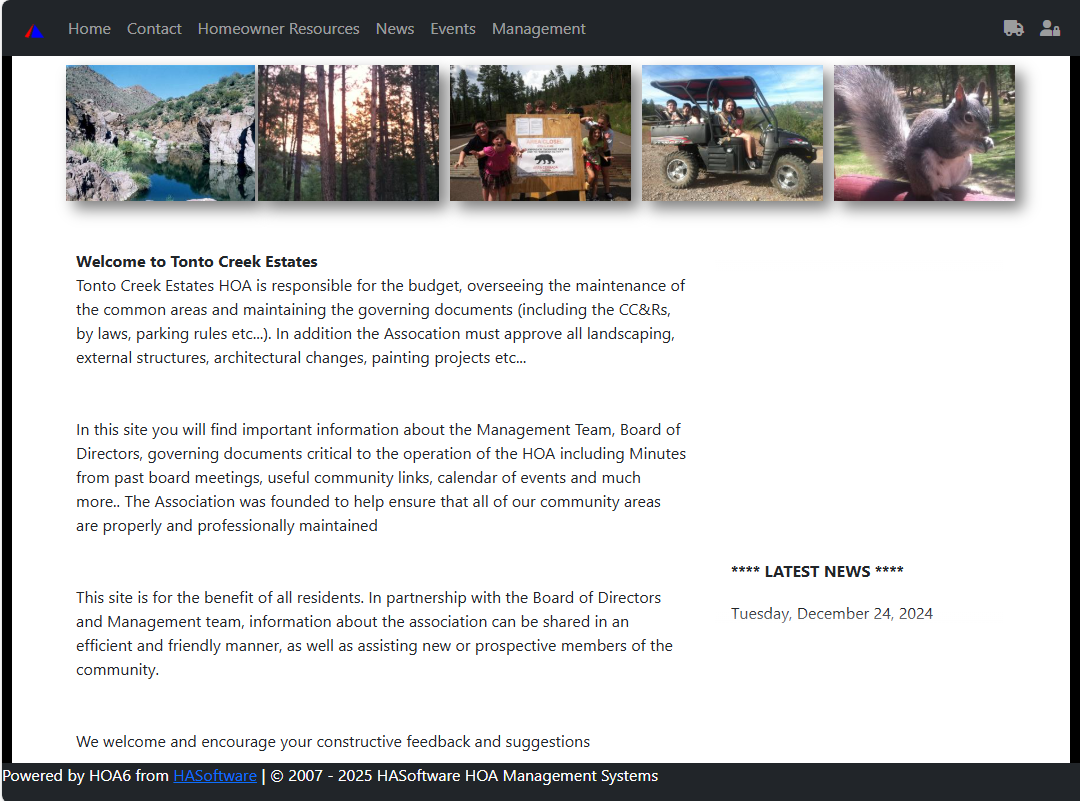 HASoftware - HOA6 Association Websites